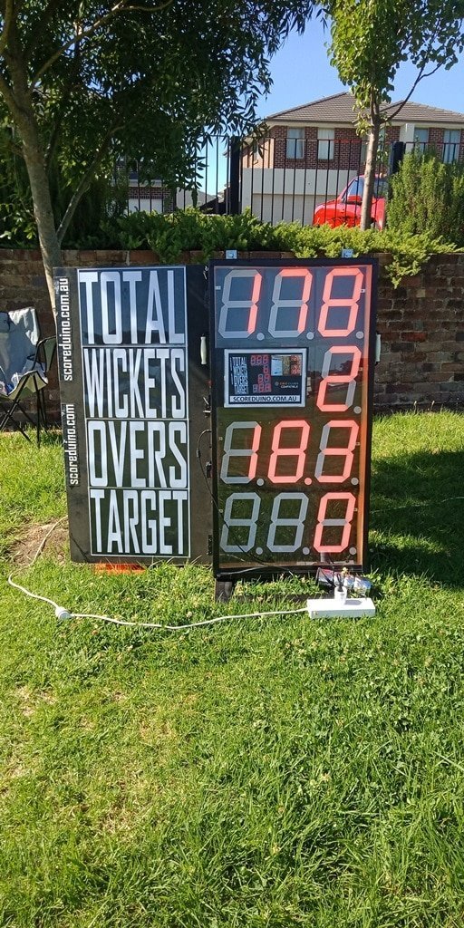 How to move the Cricket Scoreboard