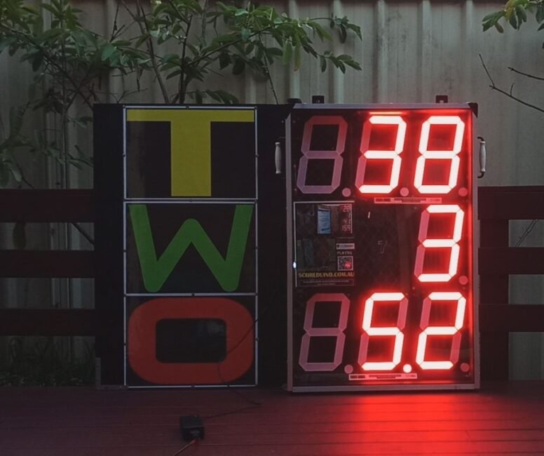 Sydney ScoreTech- Rent medium size Cricket Scoreboard in Sydney